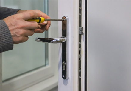 fixing a door lock